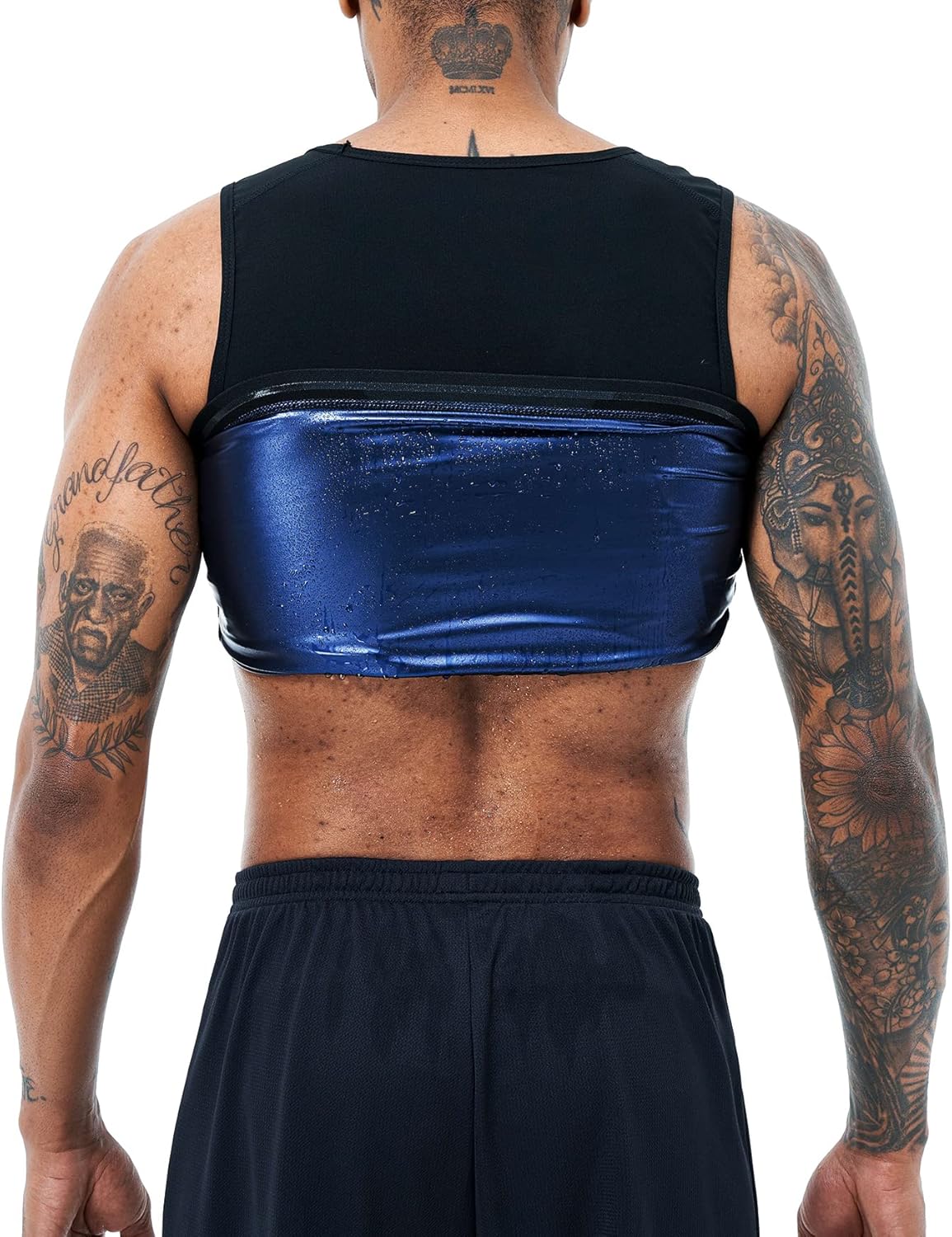 Men's Sauna Vest Heat Trapping Pullover Sweat Enhancing Vest - Image 2