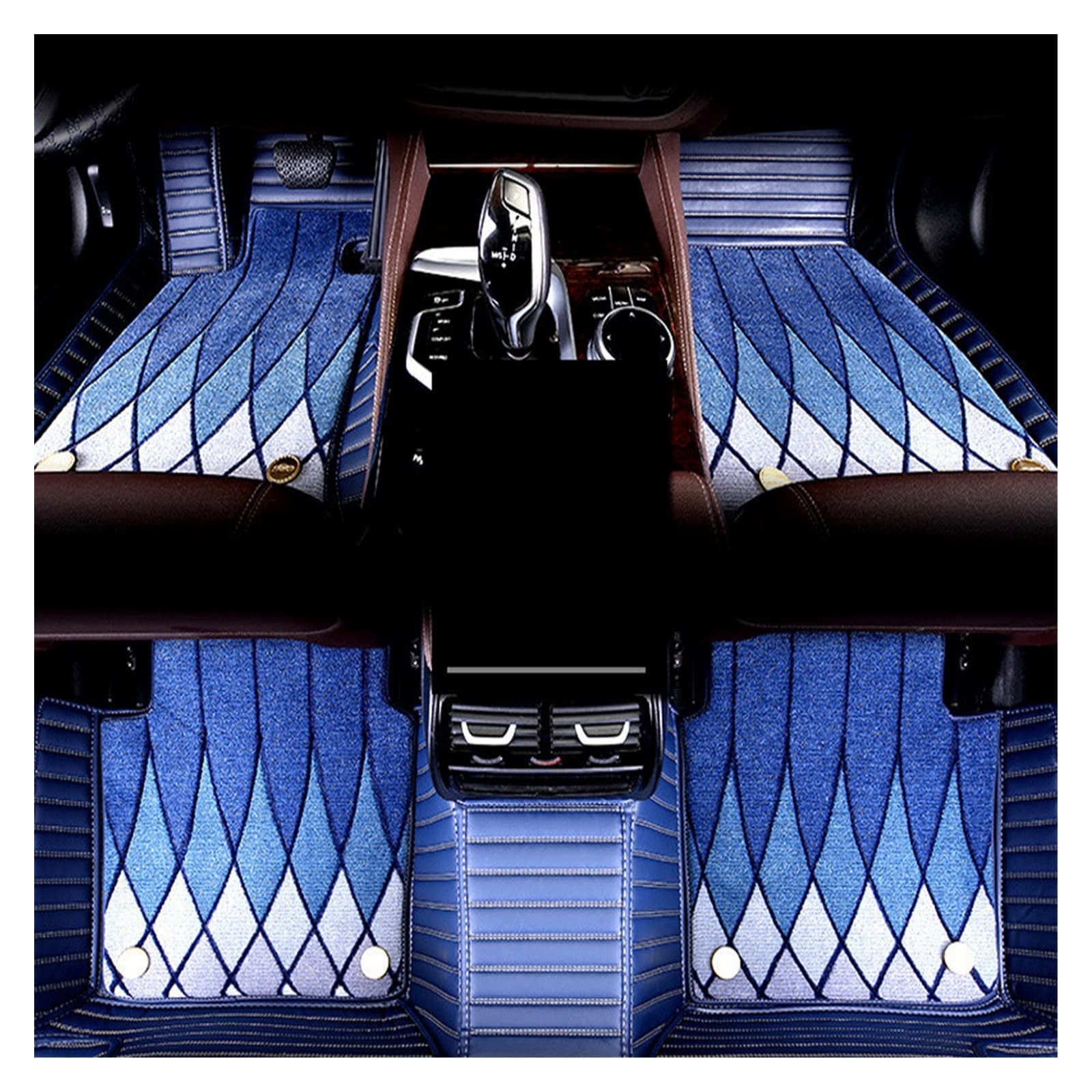 Tapis de voiture bleu pour CRV 2017-2021 - 8