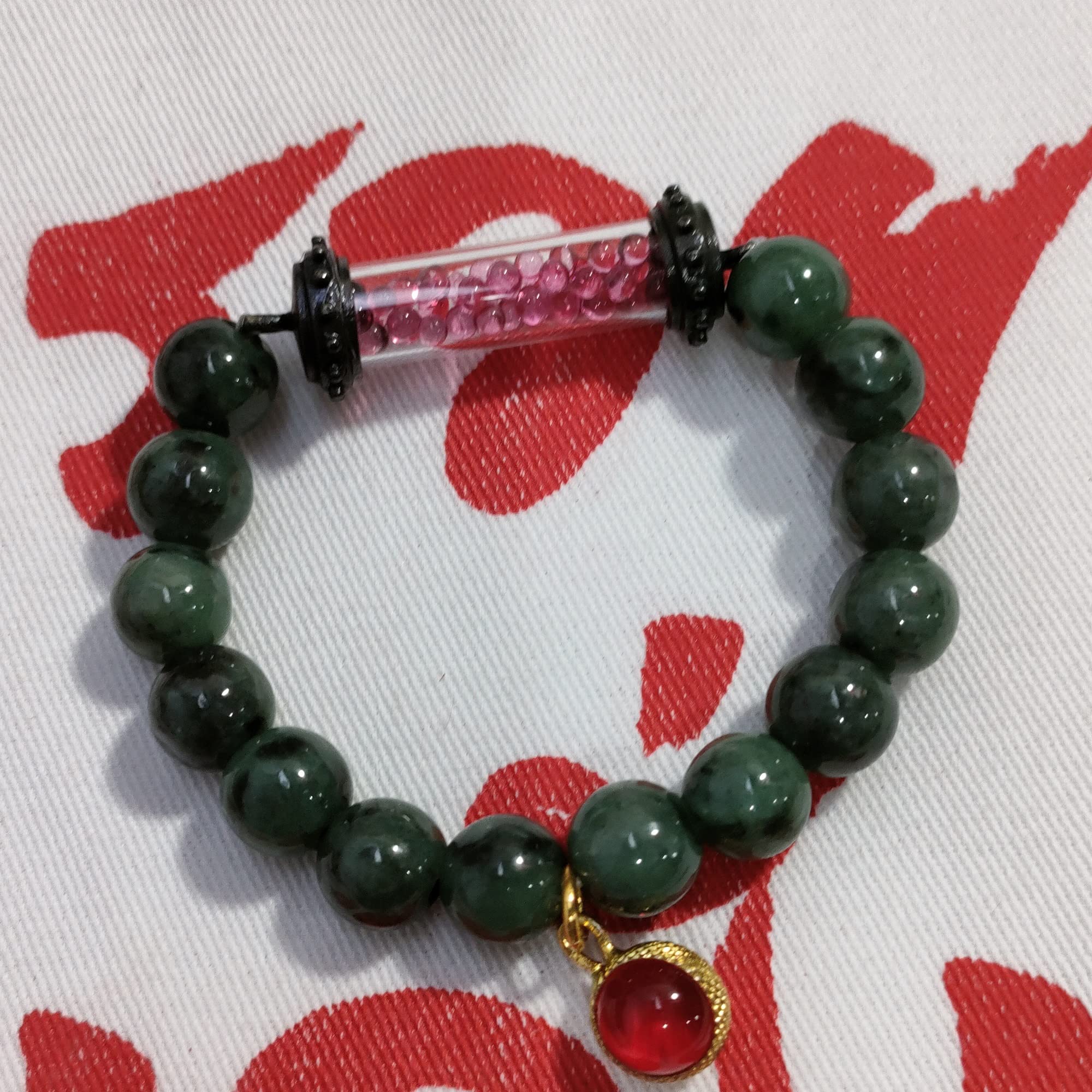 Amazon.co.jp: Heavens Tvcz ハンドメイド 10.8mm 天然翡翠ビーズ