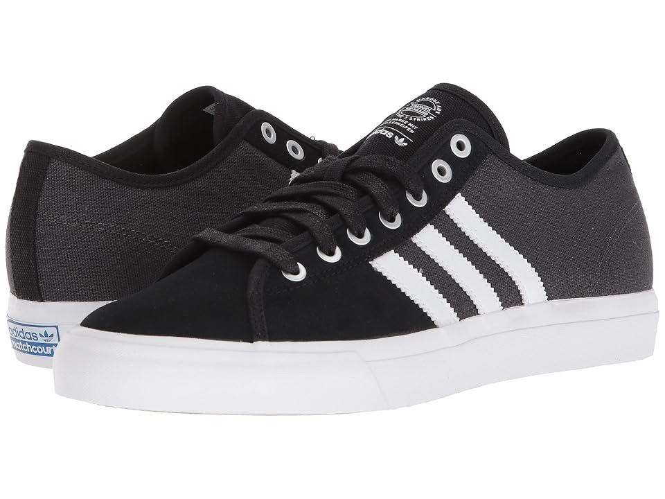 

adidas Skateboarding Matchcourt RX (Core Black/Footwear White/Dark Grey Heather Solid Grey) Men's Skate Shoes