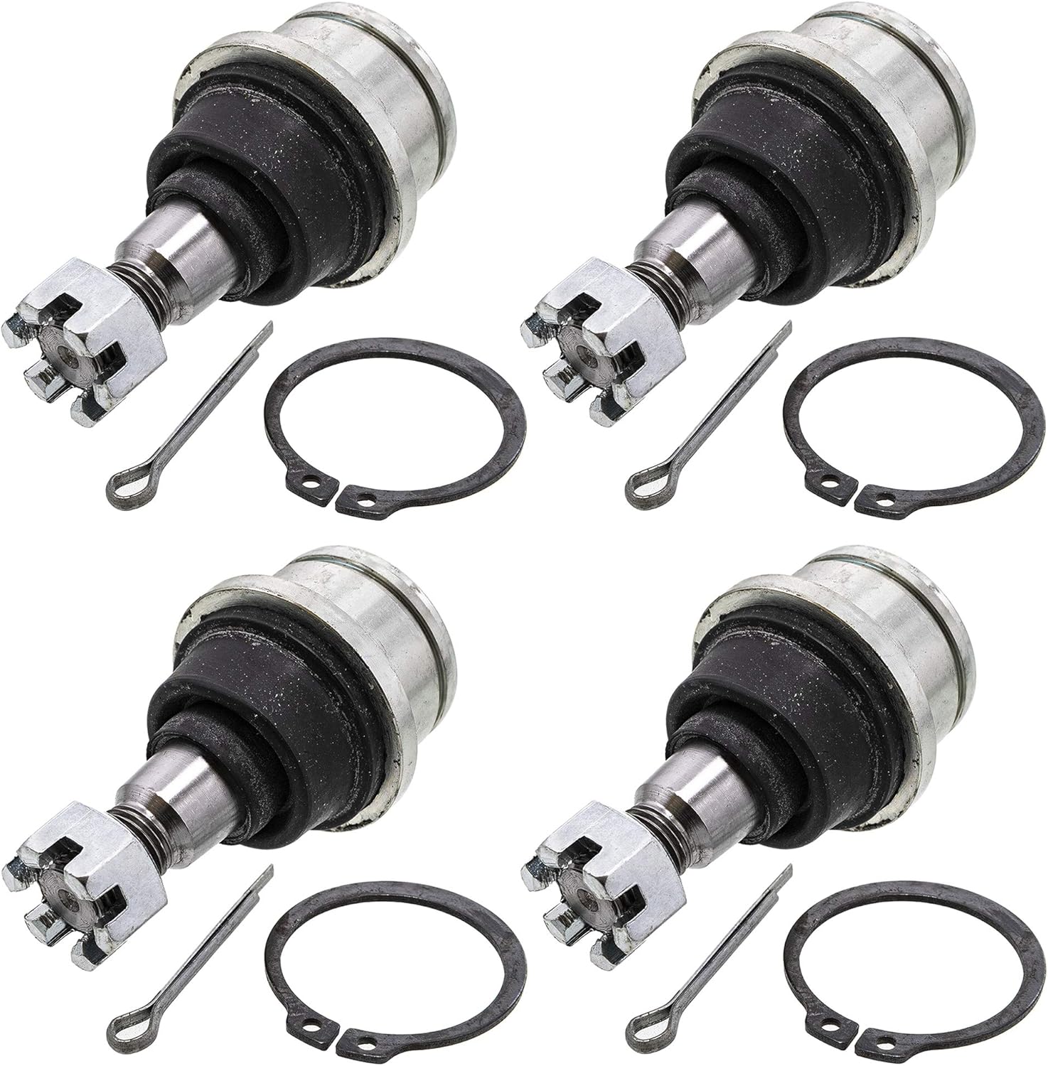 NICHE Ball Joint for Honda 51375-HP5-601 foreman 500 TRX500FPM TRX500FE TRX500FPE TRX500FM 450 Upper 4 Pack