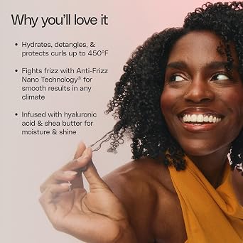 Ouidad Advanced Climate Control Defrizzing Shampoo for Curly Hair Sulfate-Free Gentle Hair Cleanser with Shea Butter, Locks In Moisture & Locks Out Frizz, Helps Define & Repair Curls, All Curl Types