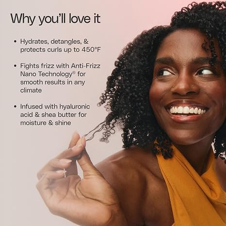 Ouidad Advanced Climate Control Defrizzing Shampoo for Curly Hair Sulfate-Free Gentle Hair Cleanser with Shea Butter, Locks In Moisture & Locks Out Frizz, Helps Define & Repair Curls, All Curl Types