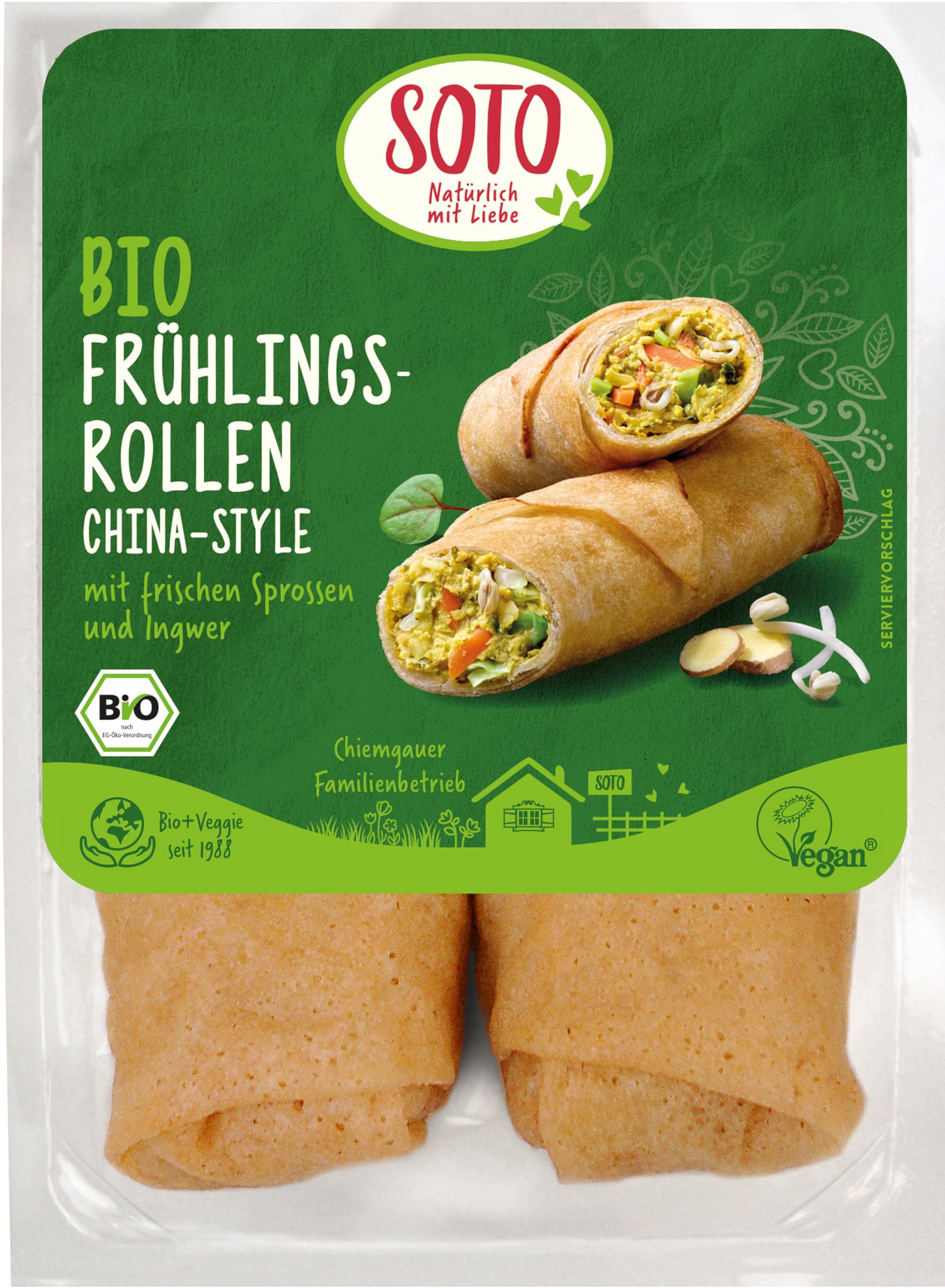 Bio Frühlingsrollen China-Style 12 x 220 g