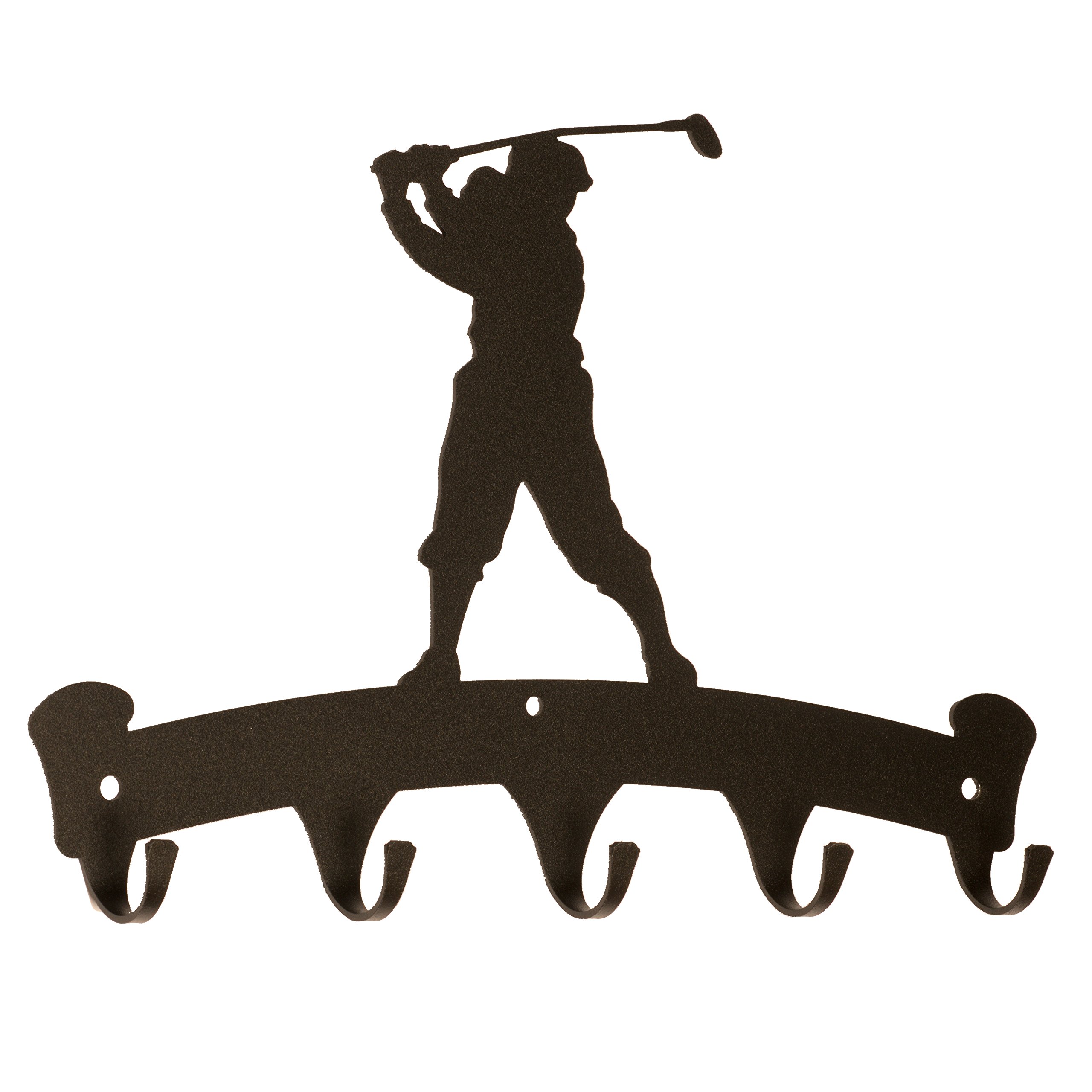 Dragon Laser Ltd., Golf Player Decorative Hooks, Golf, Multi Hooks, Coat Hooks, Key Hooks, Kitchen Utensils