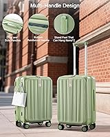Amazon.com | Hanke 20 Inch Expandable Carry On Luggage Airline