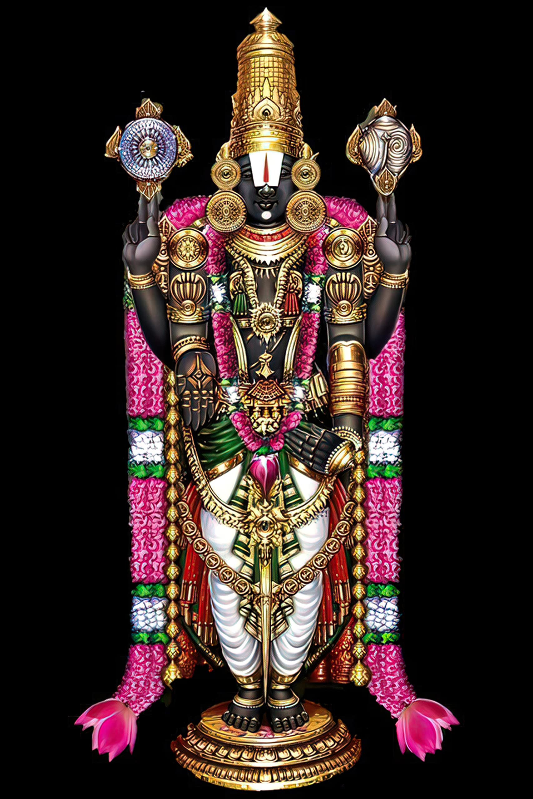 Tirupati Balaji Poster - Lord Murugan Wall Art -25 Tirupati Balaji Poster - Lord Murugan Wall Art -25