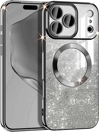 Casetego for iPhone 18 Pro Max Case,Compatible with MagSafe,Hot Black