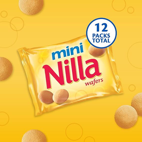 Nabisco Mini Nilla Wafer Individual Wrapped 336g-28g/12ct