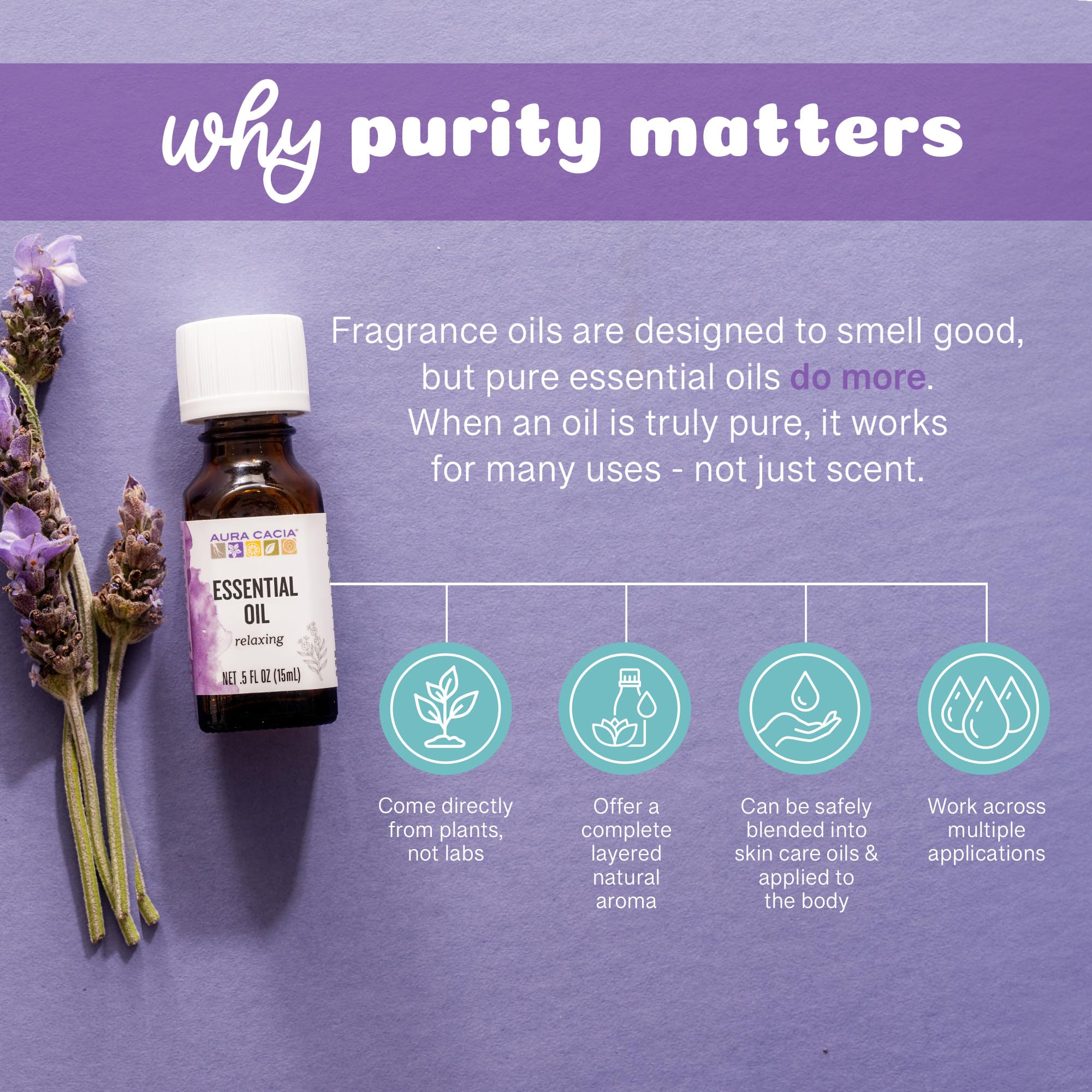 Aura Cacia Olejek eteryczny, rozmaryn oczyszczający, 60 ml