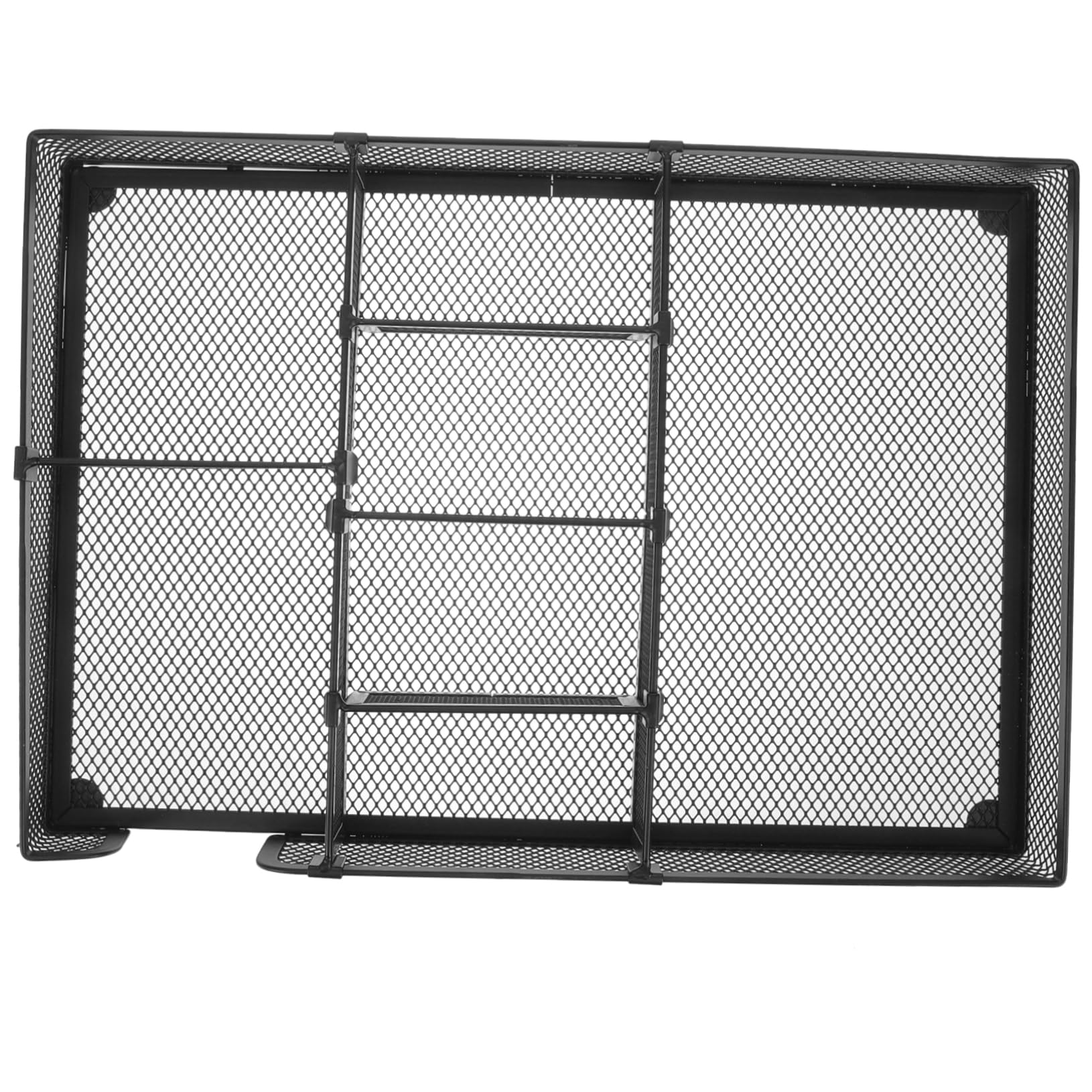 Angoily Desk Mesh File Organizer Metal Drawer Organizer Office Storage Document Holder for Desk