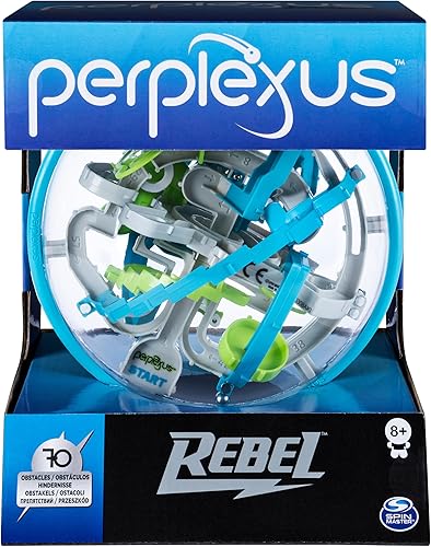 Spin Master Perplexus rebelde, juego de laberinto 3D con 70 obstáculos (la edición puede variar)