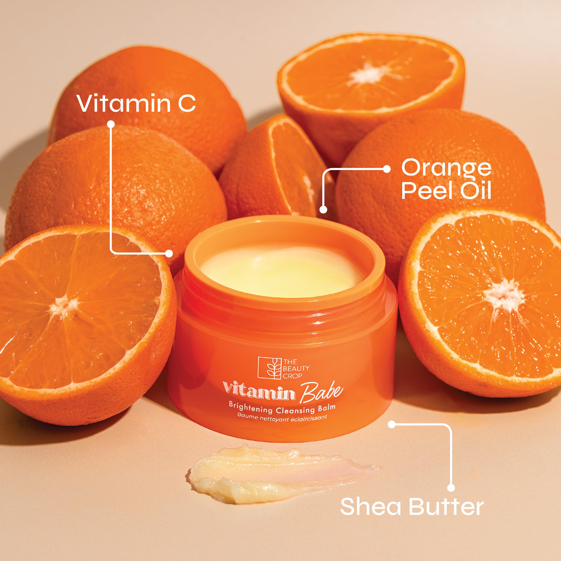 The Beauty Crop Vitamin Babe Refillable Cleansing Balm - Nourishing & Brightening - 70g, 80 g (Pack of 1) - Image 2