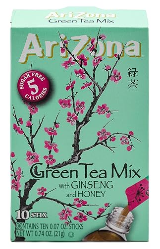 AriZona - Juego de 10 palillos de té helado 6 unidades