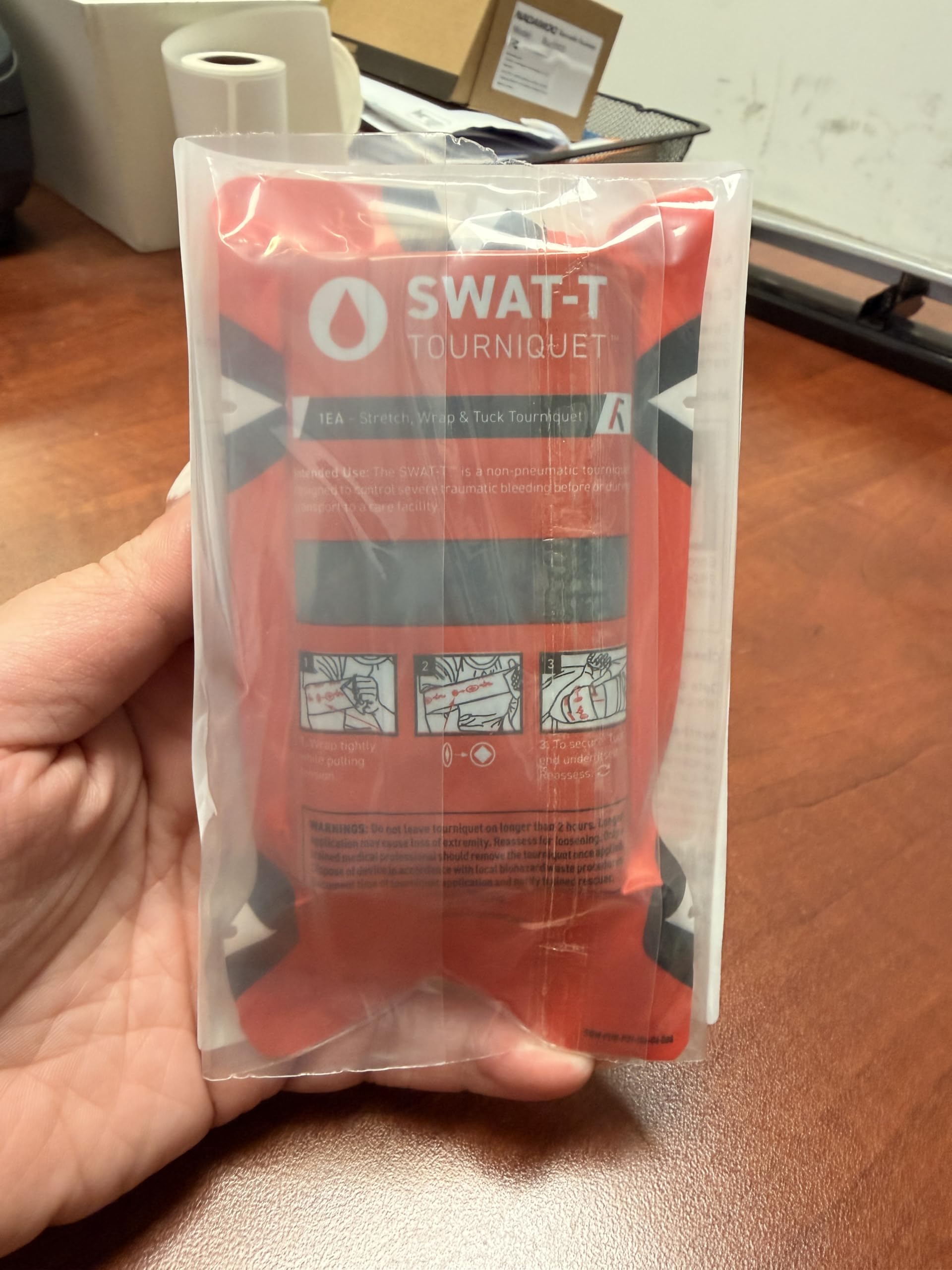 SWAT-T Torniquete, negro, 1 unidad