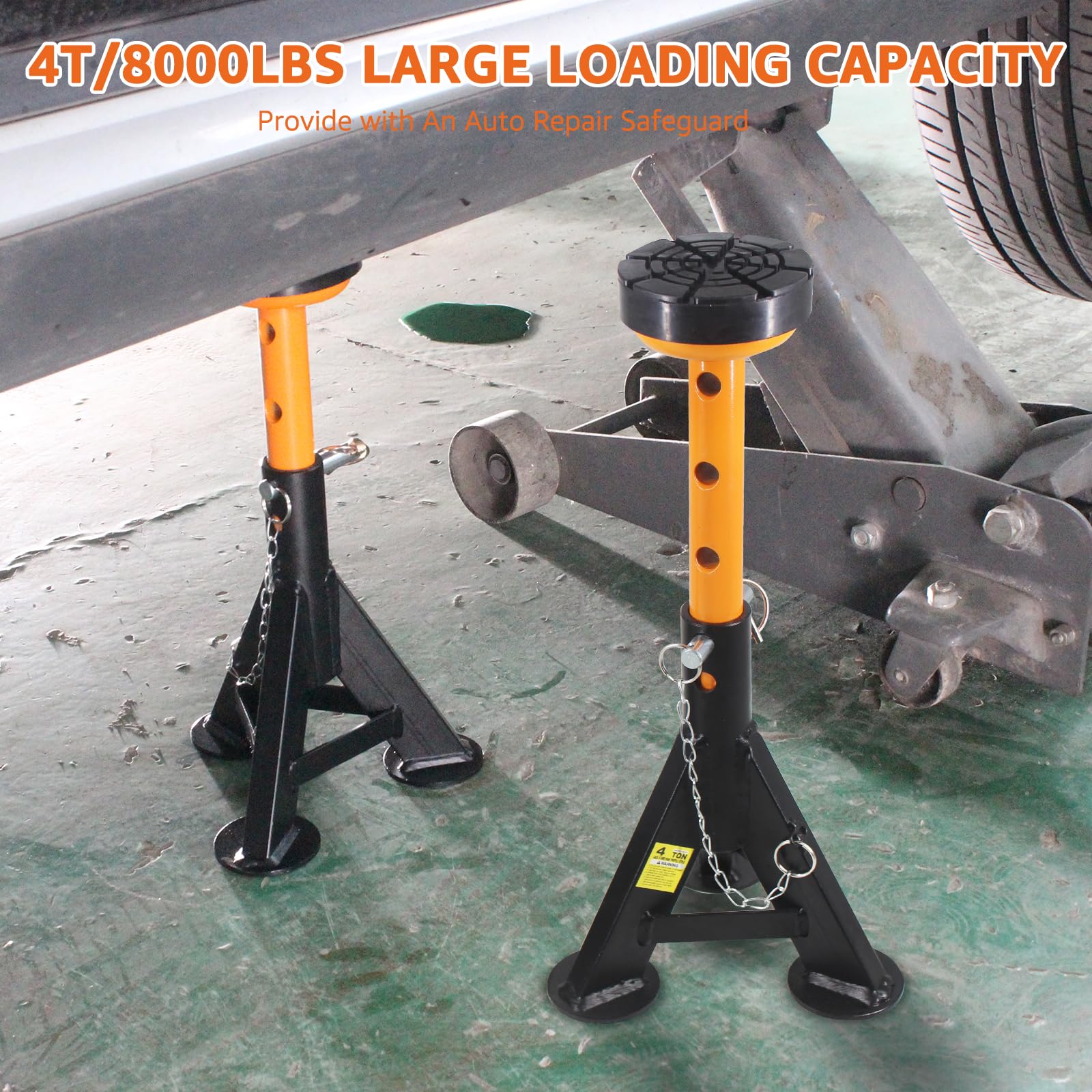 Cric rouleur (jack) de 2 tonnes 2xP à profil bas 030404 STRONGARM