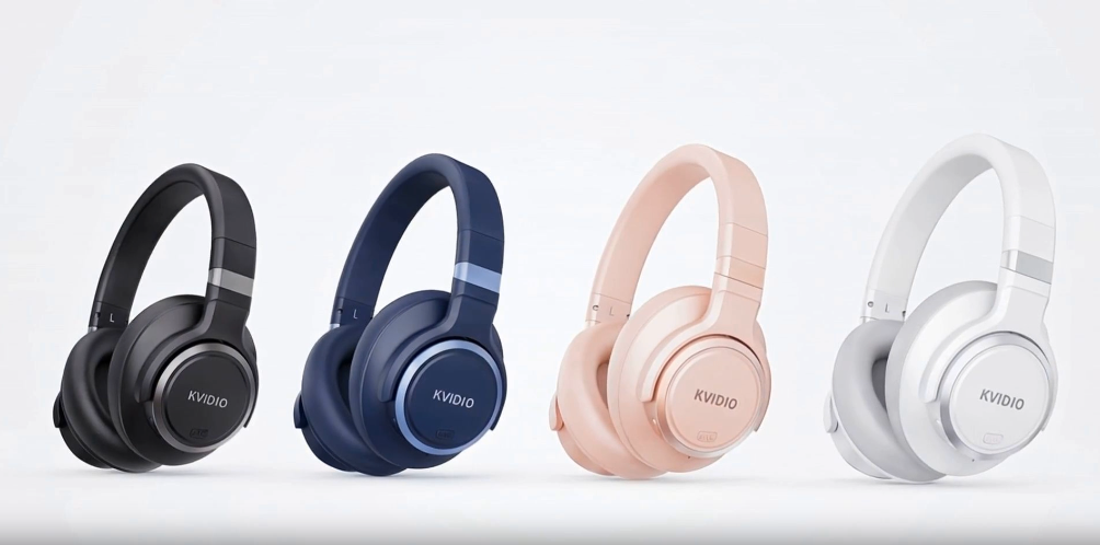 Amazon.com: KVIDIO Active Noise Cancelling Headphones, 70 Hours