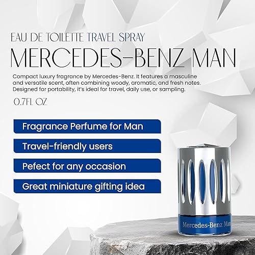 Miniatura 2 de Mercedes Benz Man Travel Collection, un corazón aromático intenso para encarnar la elegancia masculina, frescura duradera, un aroma amaderado