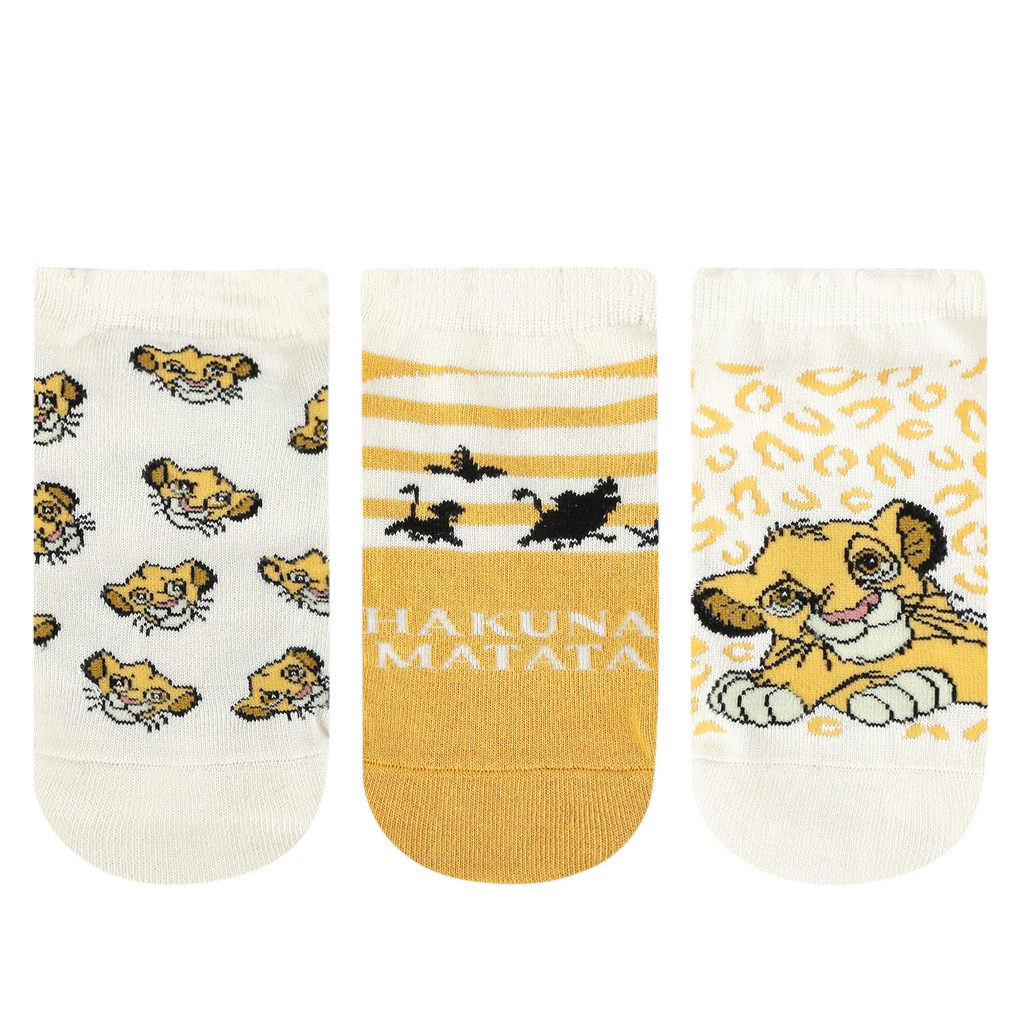 SocksXpress Disney Animal Lowcut Ankle socks for Women (3 Pair Pack)
