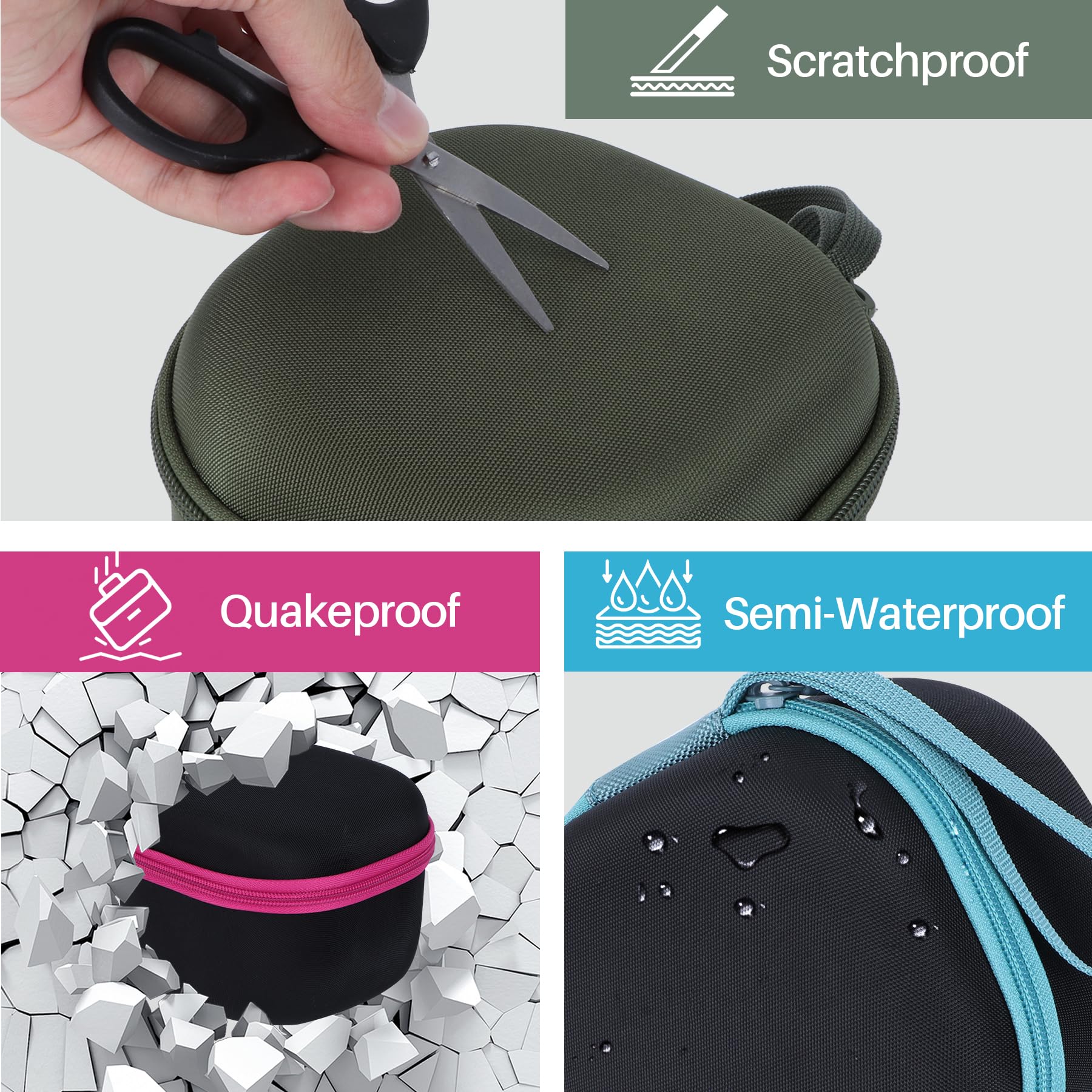 Lebakort Twarde etui podróżne do golarki Walker's Slim Electronic MUFF