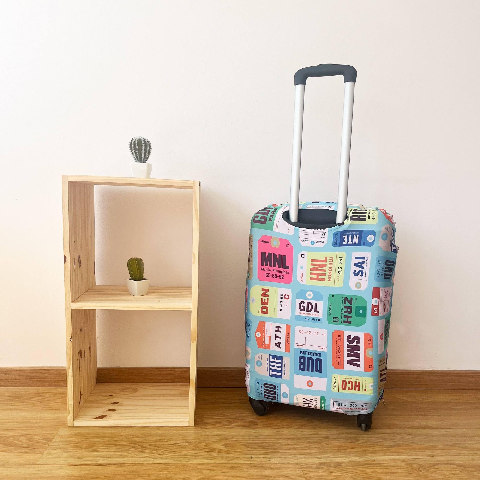 WELL HOME MOBILIARIO & DECORACIÓN Maleta Trolley 20'' de Cabina con Funda Protectora