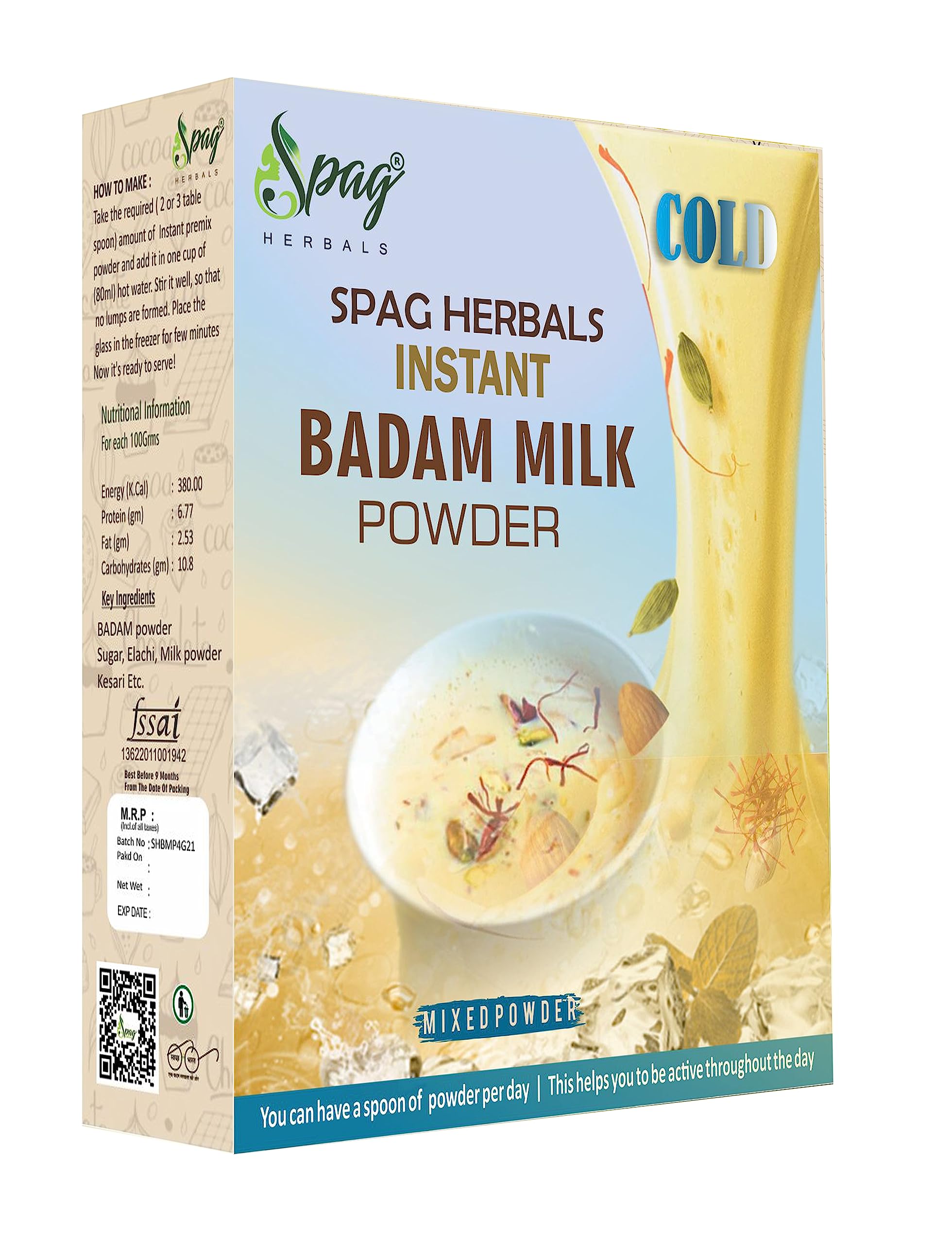 See full amazon price history chart for Spag Herbals Instant cold badam milk drink kashmiri kesar Saffron mix with real bits almond nutritious healthy and refreshing powde 400G Spag Herbals Instant cold badam milk drink kashmiri kesar Saffron mix with real bits almond nutritious healthy and refreshing powde 400G (B0C3RT1PGT) Amazon Price History, Amazon Price Tracker