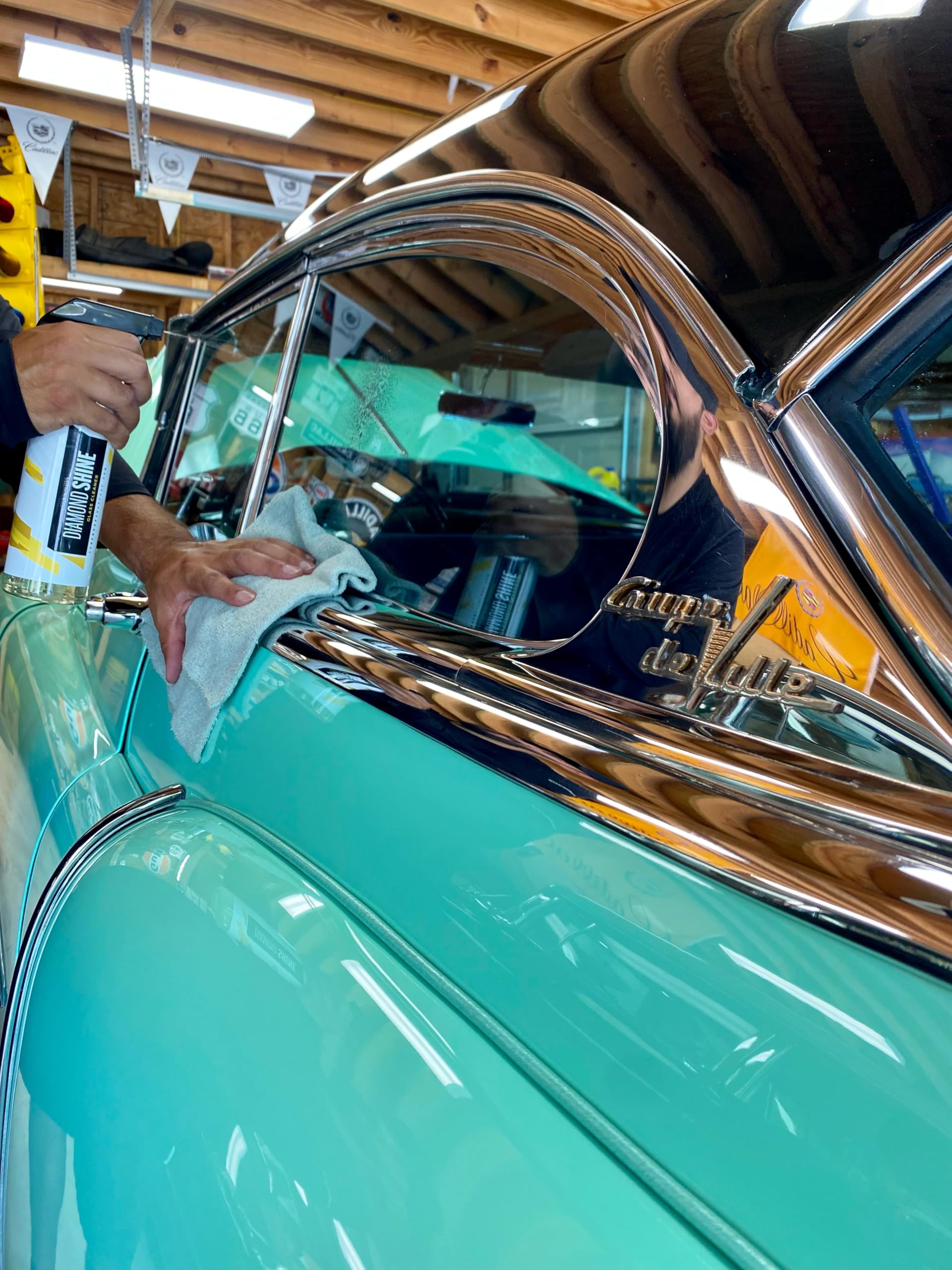 Legendary Glass Cleaner 16oz - Auto Window Cleaner Spray for Car Windows & Windshield - No Streaks, Ammonia-Free, Tint Safe - Interior/Exterior Use