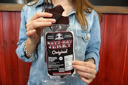 Vista 70 de Matt-Hat Punjabi Indian Curry - Carne seca artesanal hecha con salsa de soja, pasta tandoori y carne halal, baja en carbohidratos y sin gluten, sin