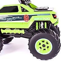 Vista 6 de Camión monstruo todoterreno motorizado Maxx Action de 12" con "Luces y Sonidos" - Verde