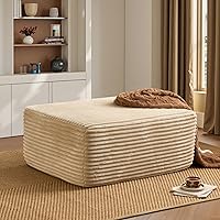 Vista 28 de ovios Sofá seccional Cloud de 104" con chaise en forma de L, sofá modular moderno con asiento profundo, sofás tapizados para sala de estar y Beige