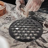 Vista 9 de Molde de ruso para albóndigas para hacer ravioles de metal, color negro