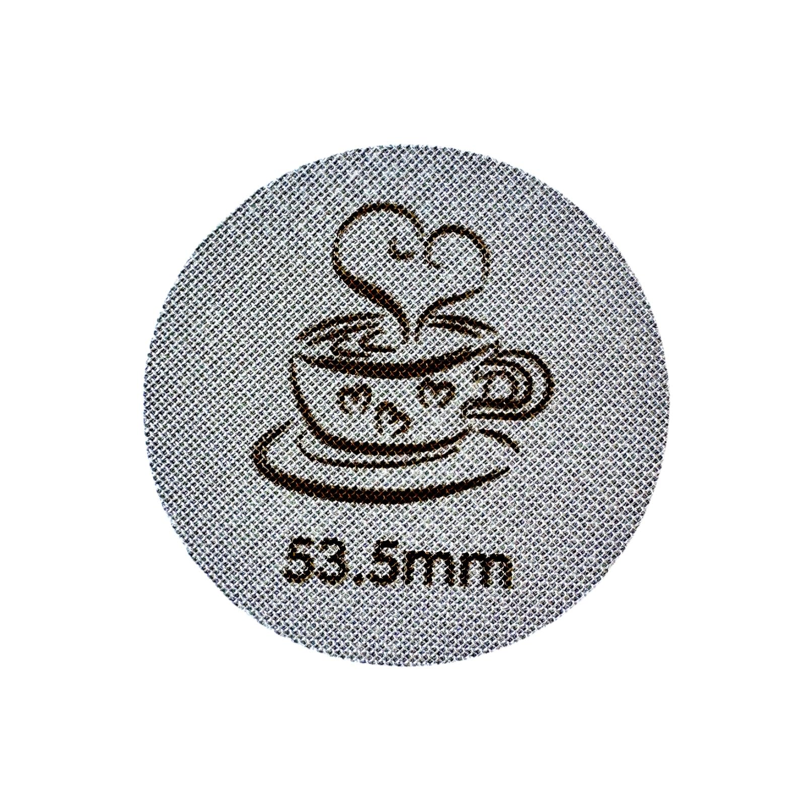 Espresso Puck Screen for 54mm Portafilter Basket 1 7mm Thickness Made with 316 Stainless Steel Coffee Machine Reusable
