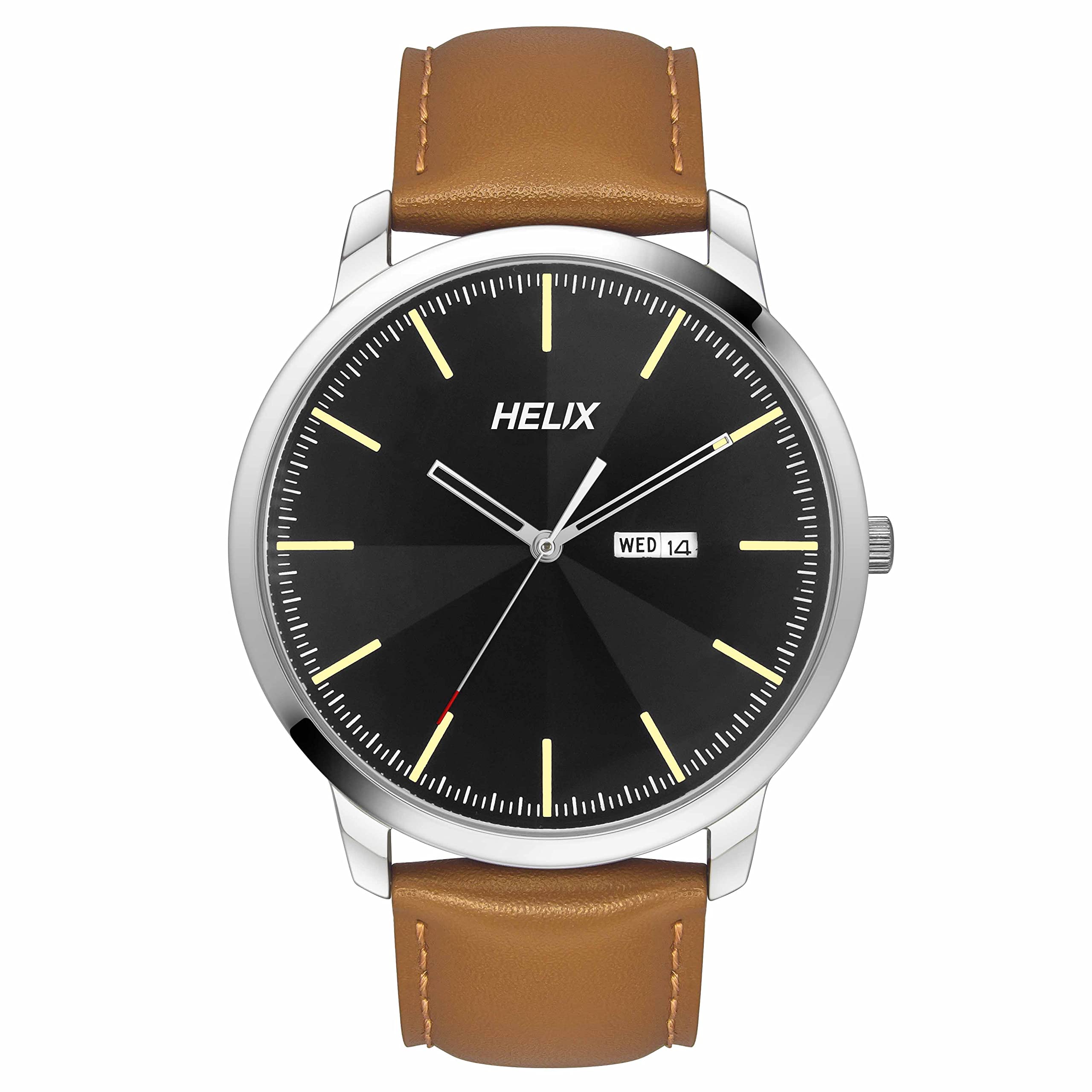 Helix Analog Black Dial Mens Watch - TW039HG12 (B0BQY58TBN) Amazon Price History, Amazon Price Tracker