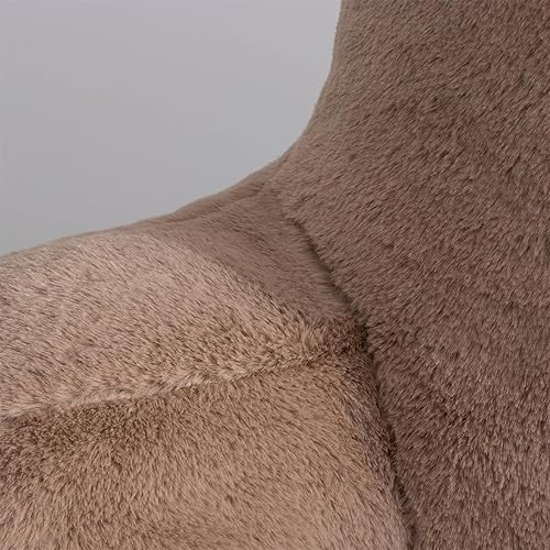 Miniatura 8 de A Nice Night Almohada de lectura suave de piel sintética, respaldo de cuña para adultos con brazos y soporte para la espalda para sentarse en la