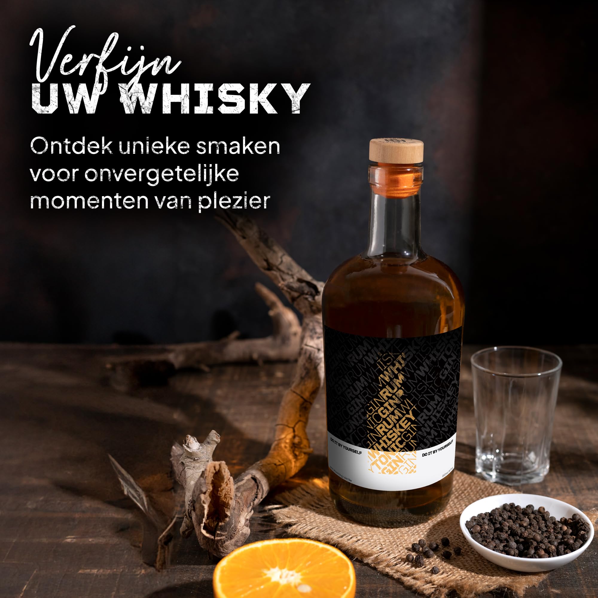 thumbnail: Deer Jimmy's DIY Whisky Set - Cadeau Voor Whiskyliefhebbers Met Vathoutsnippers