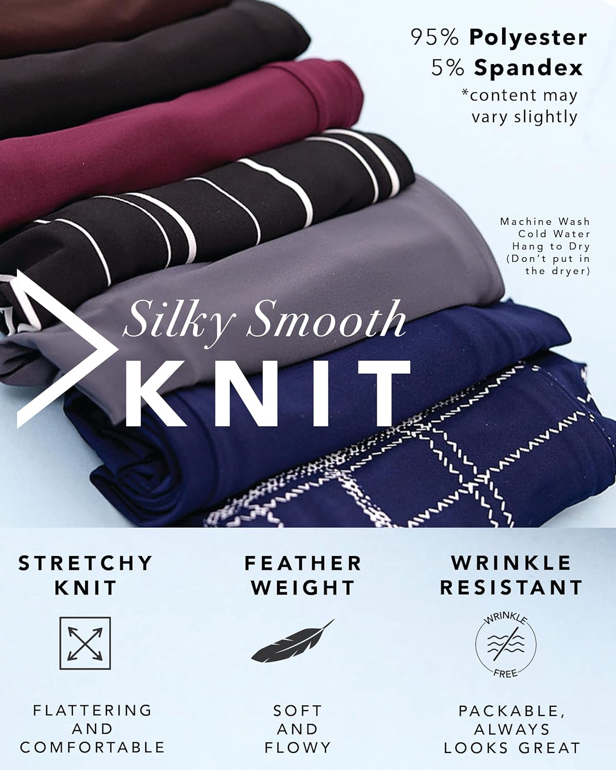 Rekucci Women's Flippy Fit N' Flare Dress with 3/4 Sleeves - Image 7