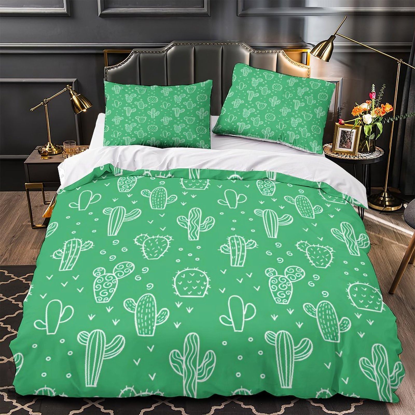 Parure de lit hypoallergique fermeture éclair confort enfant king