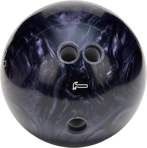 Bowlerstore Products Hammer Axe - Bola de bolera preperforada, color negro y humo