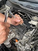 Vista 8 de 3/8 de pulgada de llave giratoria magnética pared delgada 0.551 in bujía enchufe universal junta 12PT (0.551 in)