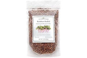 1 lb Rainbow Radish Seeds for Sprouting | Heirloom Non-GMO Sprouting &...