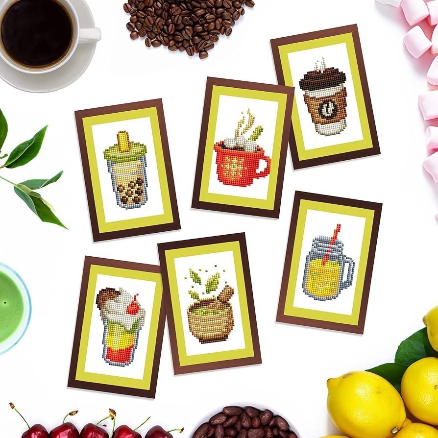 ダイヤモンドアートクラブ　Mini Dazzle　Drink DIAMOND ART CLUB Drinks Mini Dazzles, Fun DIY Diamond