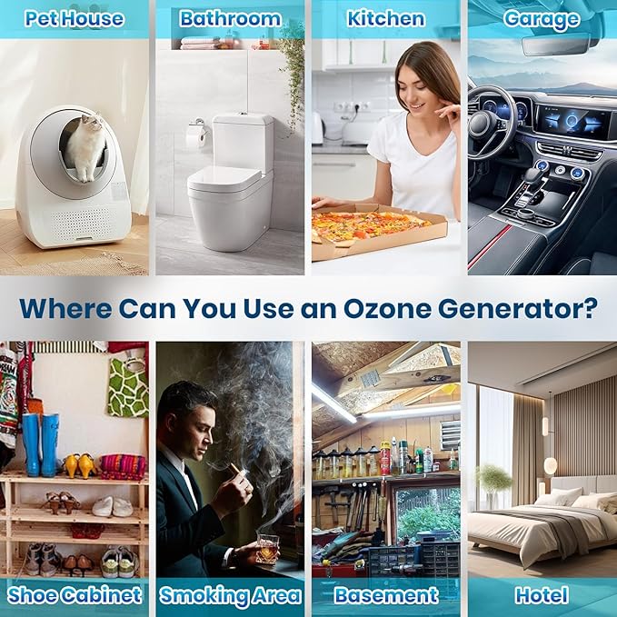 Purificador de Aire Ozono ICARE IC52 Recargable 10000mAh miniatura 6