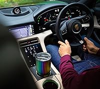 Vista 3 de Beast Vaso de 20 oz de Acero Inoxidable con Aislamiento al Vacío para Café y Hielo de Doble Pared Termo de Viaje (Arcoíris)