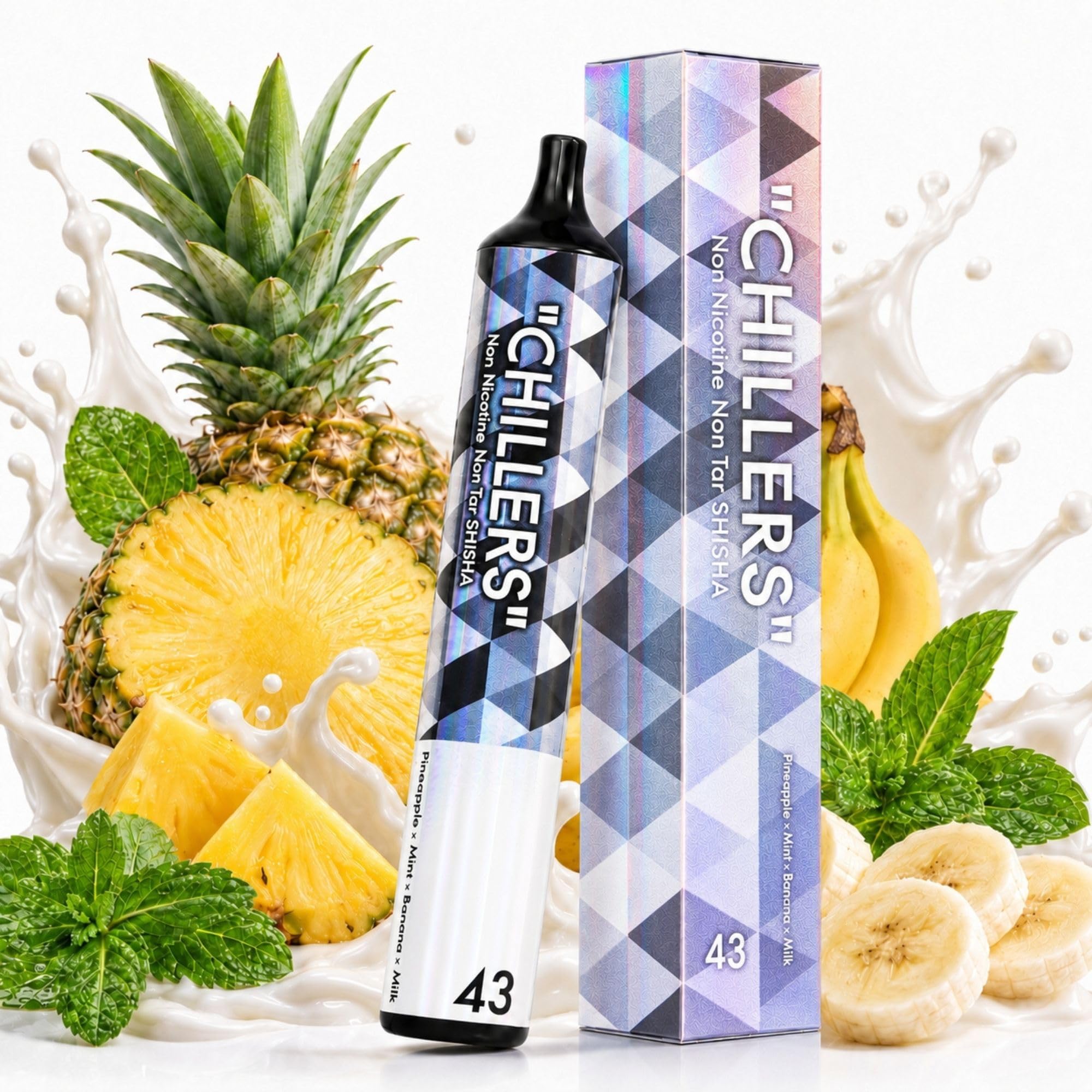 CHILLERS しみけんコラボフレーバー 使い捨て電子タバコ 持ち運び 