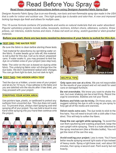 Miniatura 2 de Designer Accents - Pintura en aerosol para tela por Simply Spray - Negro (3)