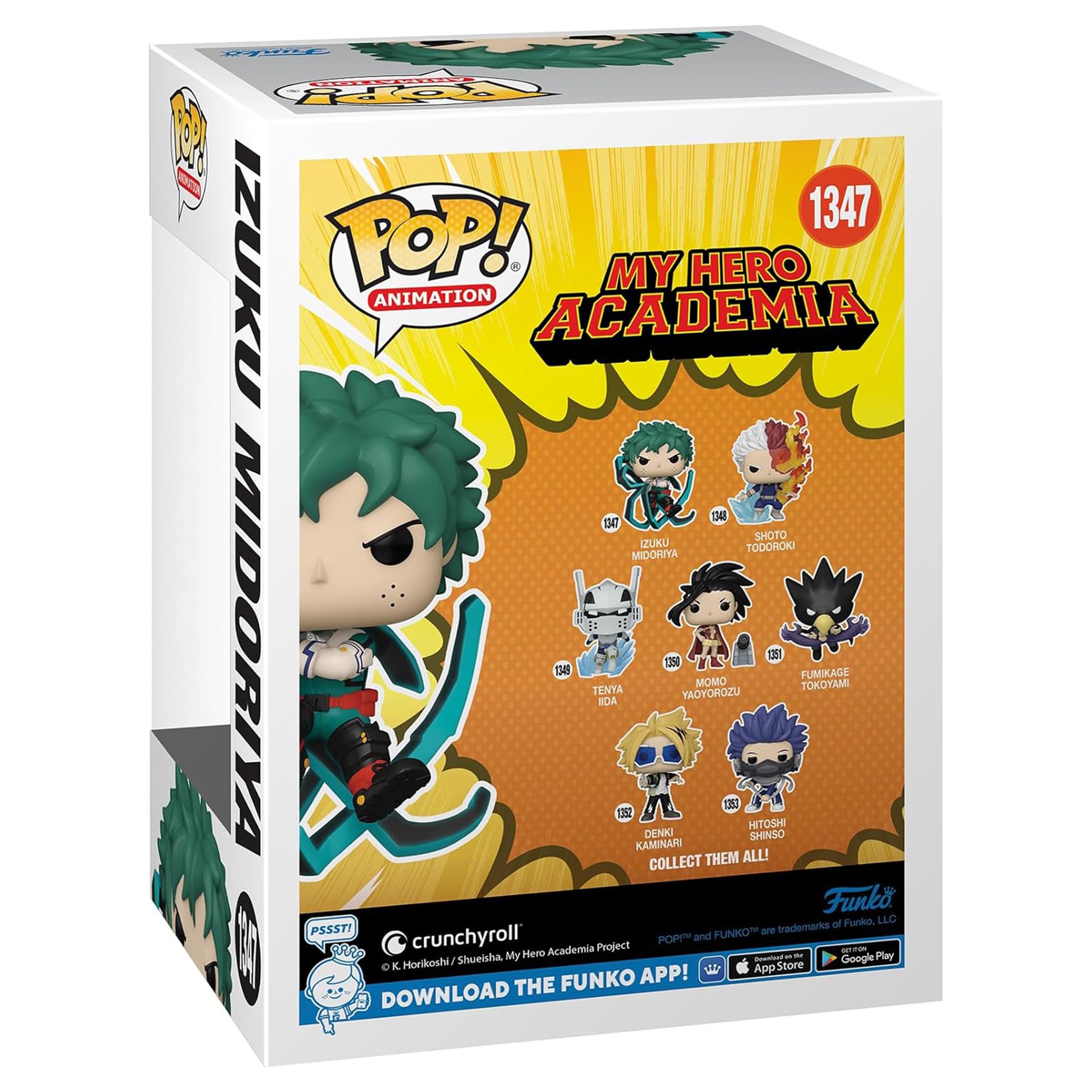 Pop! Animation: My Hero Academia – Deku Blackwhip Glow-in-The-Dark