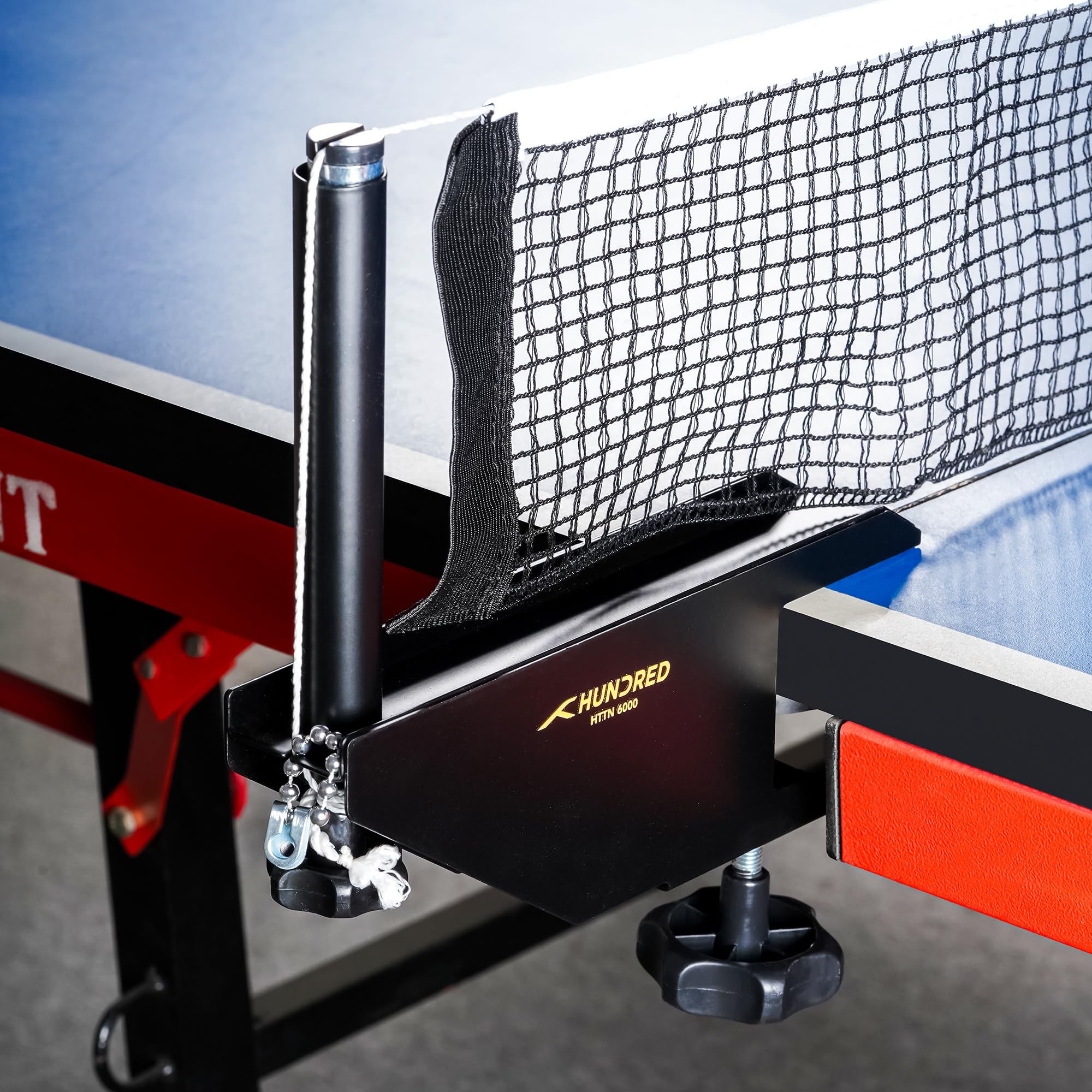 Table Tennis Net & Post Pro Series HTTN - 6000 | Professional Grade | Premium Cotton Net | Heavy-Duty Alloy Steel Frame | Quick Clamp Setup | Indoor & Outdoor 3