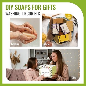 LFISGNN Soap Making Kit with Electronic Hot Plate for Adults Making Soaps