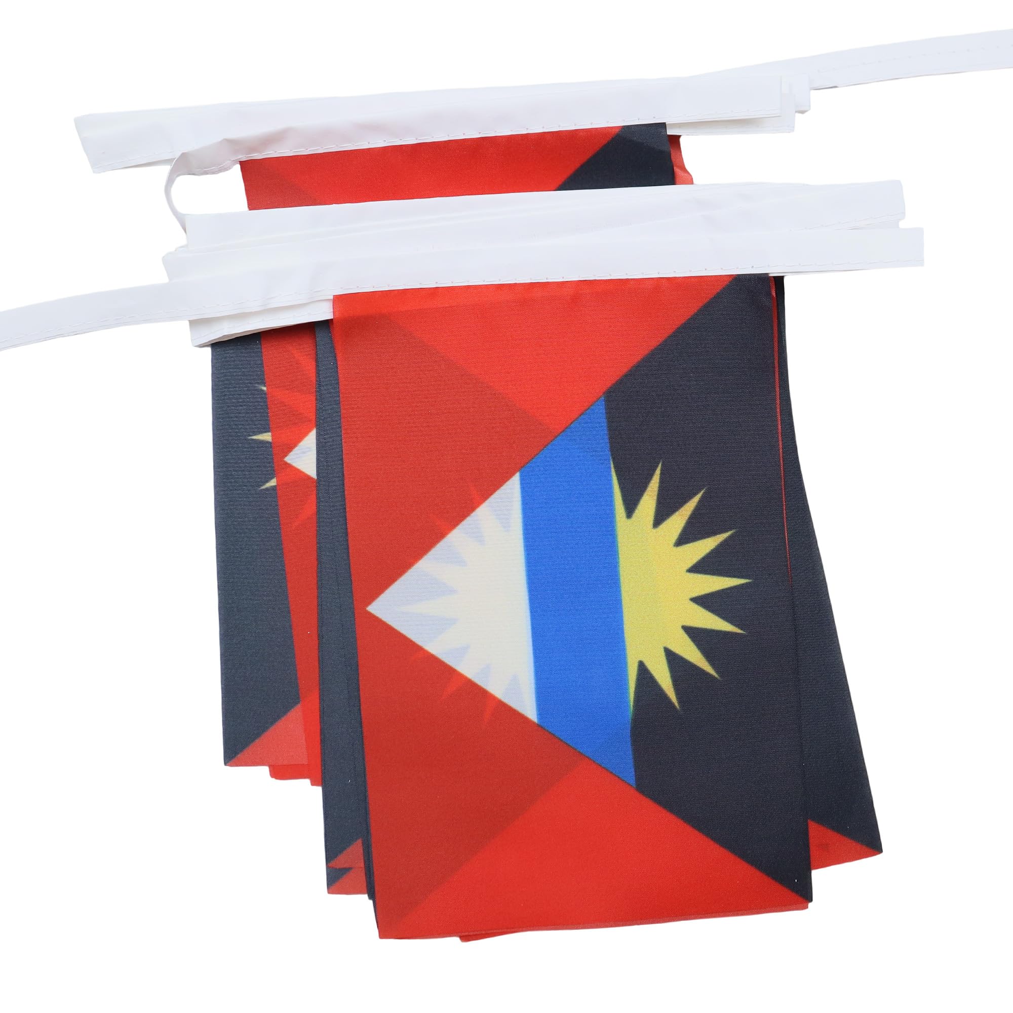 AZ FLAG Guirnalda 6 Metros, 20 Banderas de Ecuador 21x15 cm, Bandera Ecuatoriana 15 x 21 cm - Banderines — view 127