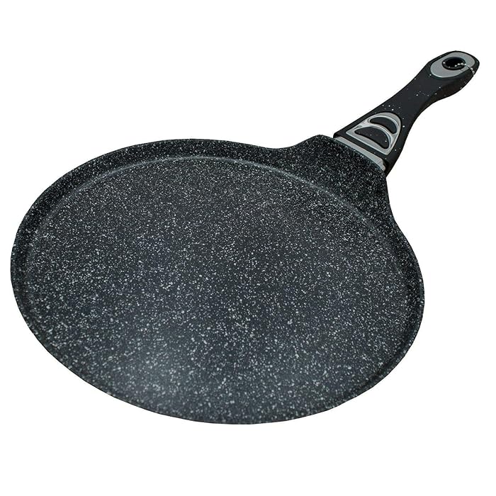 Buy GG GONZALO GRACIA 28cm Non Stick Pizza Pan Marble Coated Roti Dosa